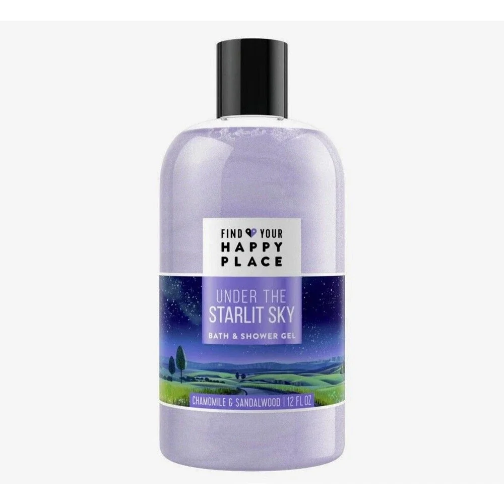 Under Starlit Sky Calming Essentials 4 pc Bath Body Set Find Your Happy Place